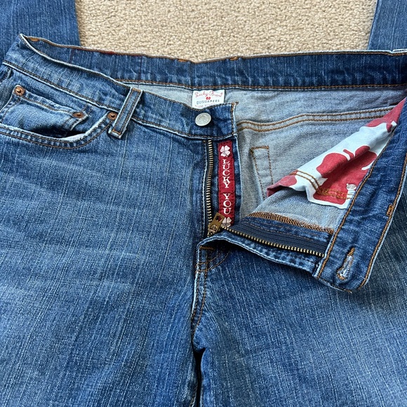 Lucky Brand Rider Fit Relaxed Regular Length size 12/31 - Picture 2 of 7